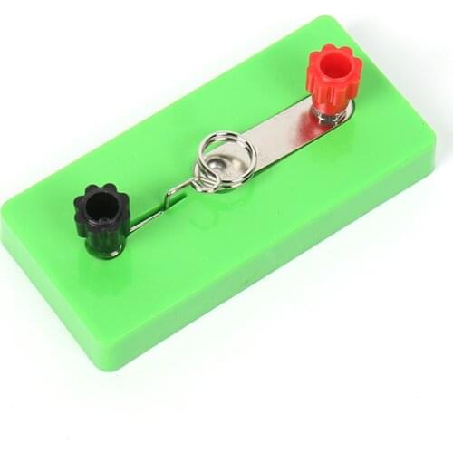 Small Lamp Holder J23010 Screw Bulb Holder, Physics Electrical Experiment Equipment Laboratory Basic Learning for Primary School