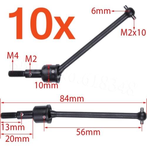 Wholesale 10Pair/Lot 122015 HSP Upgrade Parts Universal Dogbone Shaft Drive Joint For 1/10 RC Model Car XSTRPOWER 94122 On Road