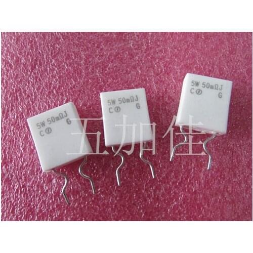 Original New 100% RGC5W 0.05R 0.05ohm 50mR ceramic cement resistor audio fever grade (Inductor)