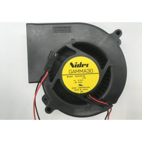 Original Nidec gamma30 a34123-55 DC12V 0.46a 9733 turbine blower fan