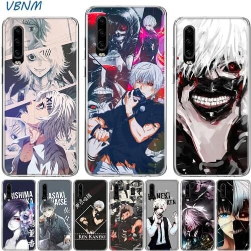 Tokyo Ghoul Ken Kaneki Silicone Phone Case For Huawei P40 P30 P20 Mate 30 20 10 P10 Pro+ lite P Smart Z Plus + 2019 2018 Cover