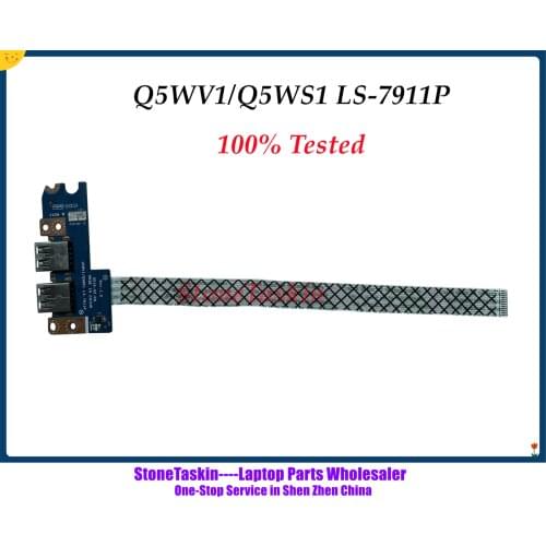 StoneTaskin Quality Q5WV1/W5WS1 LS-7911P For Acer Aspire V3-571 V3-571G E1-571G E1-571 E1-531 NV56ER Laptop USB board Tested