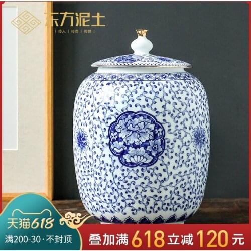Oriental clay ceramic tanks caddy furnishing articles rich ancient frame TV ark is sitting room ark teahouse adornment