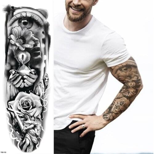 Temporary Tattoos Full Arm and Leg Long Sleeve Tattoo Body Art - For Adults and Teens