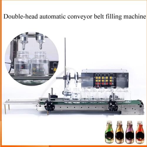 High-efficiency And Intelligent Liquid Filling Machine Automatic Conveyor Belt High Temperature Resistant Double-head Liquid Fil