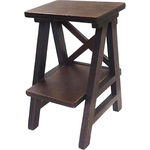 1/12 Dollhouse Miniature Furniture Living Room Wood Display Shelf Rack, Handmade