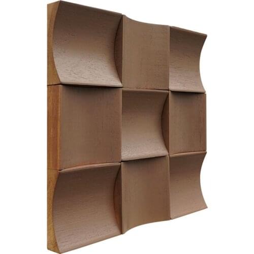 1box 11pieces New Designed Gorgeous Mosaic Patterns, Wood Mosaic Art, Wood Mosaic Tile Art Wall Decorative Tile For Home Decor