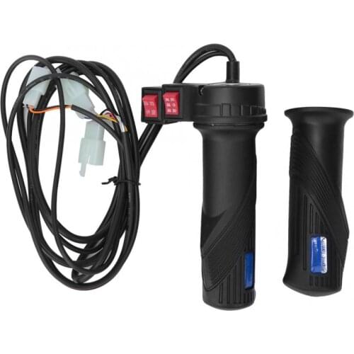 E Bike Twist Throttle 3 Speed Gears Electric Bicycle Scooter Universal Gas Handle Throttle Accelerator with Forward Reverse Gear