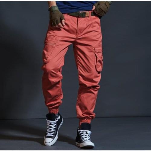 Plus Size 38 Cargo Pants Spring Autumn Mens Camouflage Joggers ankle banded pants Mens Seasons Casual Trousers Men Bottoms