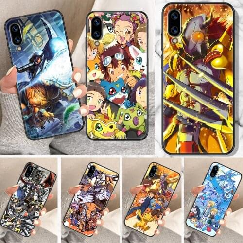 Digimon Adventure Anime Phone Case For Huawei Honor 6A 7A 7C 8A 8X 8 9 9X 10 10i 20 Lite Pro black tpu prime soft shell trend