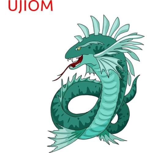UJIOM Cartoon Sea Serpent Childrens Bedroom Decoration Decals Home Decoration Bedroom Living Room Decorations Wall Stickers