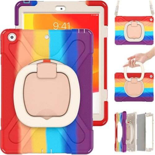 Kids Case for All iPad Pro 12.9 11 Inch Air 4 Case iPad 10.2 7th 8th Gen 2019/2020 9.7'' Ipad Stand Cover Funda with Kickstand