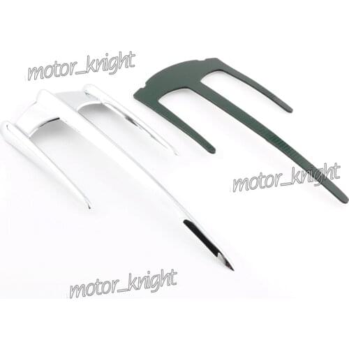 Chrome ABS Front Fairing Fender Trunk Lid For Honda F6B VTX1300 VTX1800 Valkyrie Trunk Lid Accents