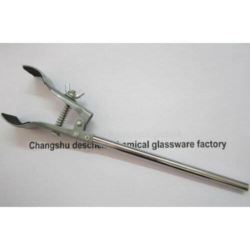 Lab Condenser Clamp,Flask Clamp,holder,length 250mm,hold 15mm to 45mm