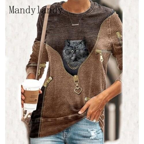 Mandylandy Women's Sweatshirts With Print