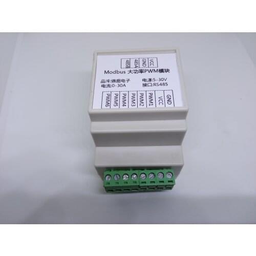 RS485 to PWM Output Module RS485/USB Modbus Protocol PWM Signal- Generator 4-way PWM