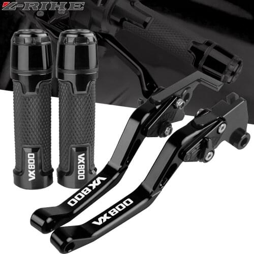 Motorcycle Adjustable Brake Clutch Lever Handle Hand Grips For SUZUKI VX800 L/M/N/R/T VS51B 1990 1991 1992 1993 1994 1995 1996