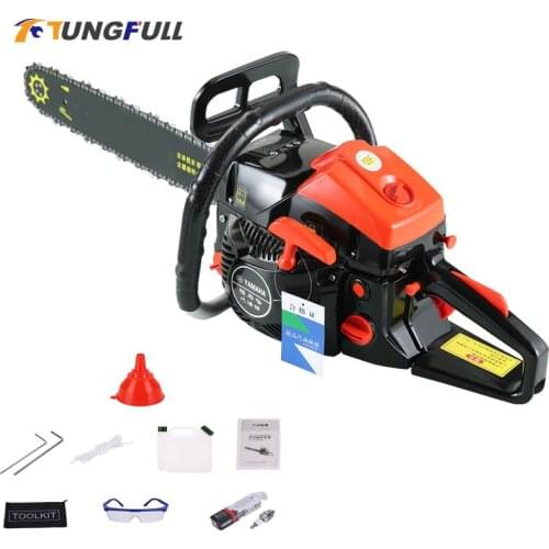 Chainsaw Logging Saw 9800W High-power Professional Wood Cutter Chain Saw Gasoline Chainsaw Tree Cutting Machine