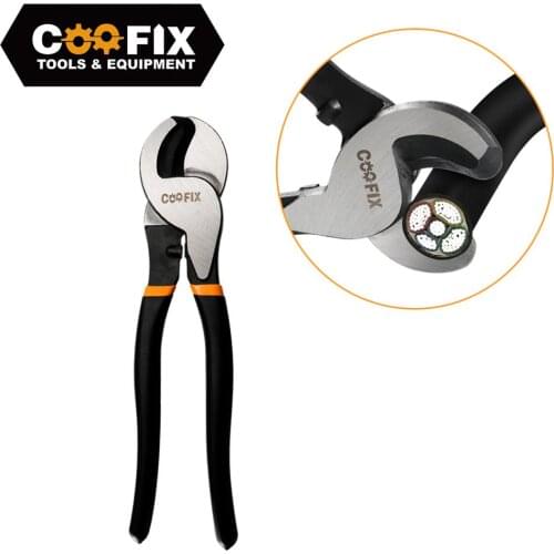 COOFIX Insulated Cable Cutter Electrician European Type Cr-V Wire stripper Multi Tool Hand Tools Cable Cutter