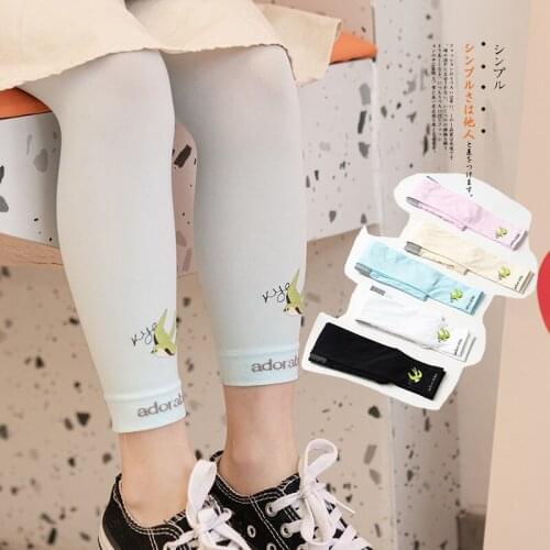 Summer spring princess Baby Girls Leggings Children infant Little swallow print child Kids trousers Ankle length pants 3-12Y