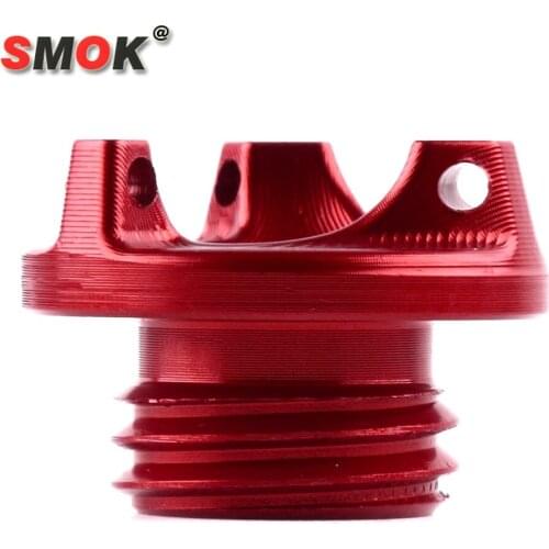 SMOK For Ninja 250 650 ER6N CBR600RR BENELLI 600 NC 750 X Honda NC750X M20*2.5 Motorcycle Motobike Engine Oil Filler Cap Screw