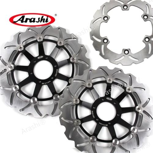 ARASHI Brake Disc For HONDA XLV VARADERO 1000 2003 2004 2005 2006 2007 2008 2009 2010 2011 XLV1000 Front Rear Brake Rotor