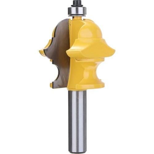 1/2inch Shank Architectural Molding Ogee Chisel Cutter Router Bits CNC Woodworking Cutters Face Mill