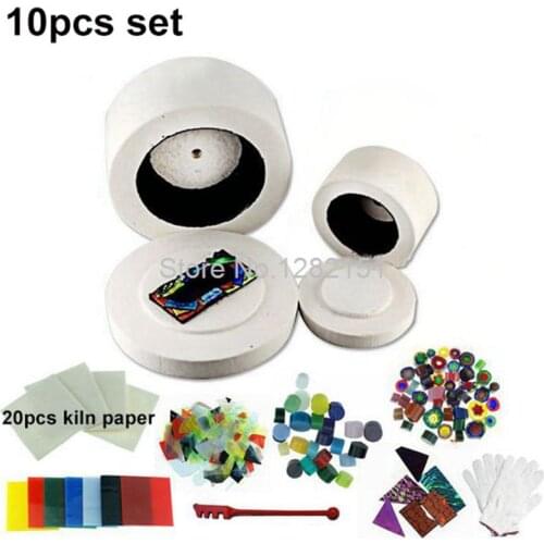 2020 Professional Whole Jewelry Tool Set 10pcs Set Glass Kiln Kits ( Large & Small Kiln)-Fast Free Shipping