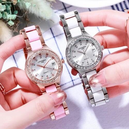 Zegarek Damski Diamante Luxury Womens Watch Fashion Womens Quartz Wrist Watch Waterproof Female Watch Gifts for Ladies Clock