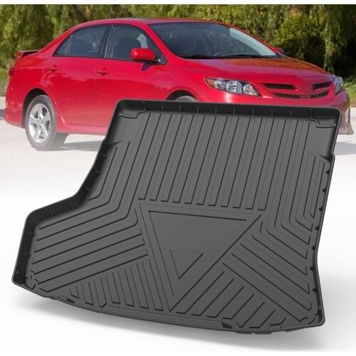 Muchkey TPE Trunk Mat For Toyota Corolla 2010 2011 2012 2013/2014-2017 2018 2019/2020-2021 Car Accessories Custom Cargo Liner