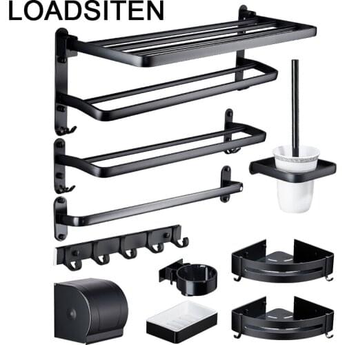 Mobile Bagno Mensole Hairdryer Prateleira Floating Hair Dryer Holder Shower Salle De Bain Banheiro Bathroom Wall Shelf