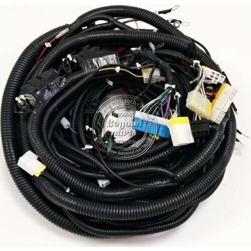 PC200-6 excavator hand throttle external cabin wire harness 20Y-06-D1230