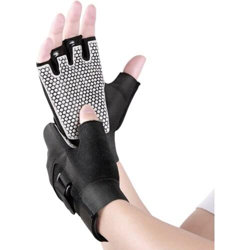 Half Finger Weight Lifting Gloves Gym Gloves Heavyweight Sports Exercise Body Building Training Sport Fitness Gloves1