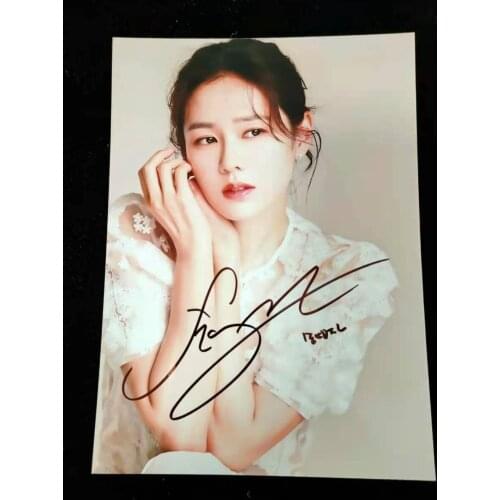 Signed Crash Landing on You Son Ye Jin autographed photo 5*7 K-POP 042021
