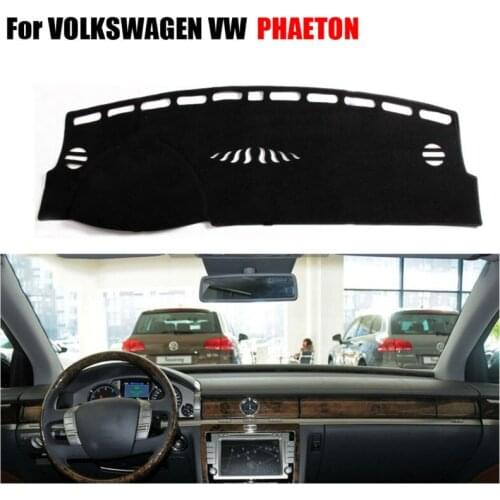 Car dashboard covers mat For VOLKSWAGEN VW Phaeton all the years left hand drives dashmat pad dash covers accessories
