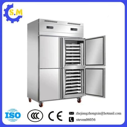 Commercial baking freezer vertical large capacity refrigerator Freezer air cooling frost free kitchen bakery freezer