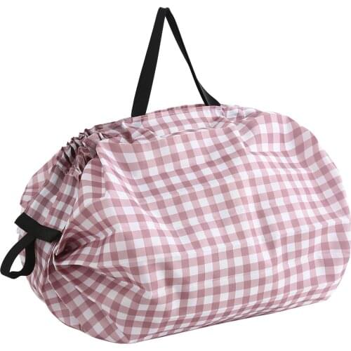 Folding Shopping Bag with Large Capacity Reusable Portable Storage for Vegetables Shopping Travel