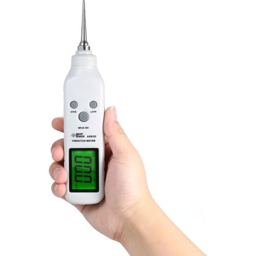 SMART SENSOR AS63D Vibration Meter Vibration Measurer Vibrometer Meter Digital Vibration Meter Vibration Measurer Tester Gauge