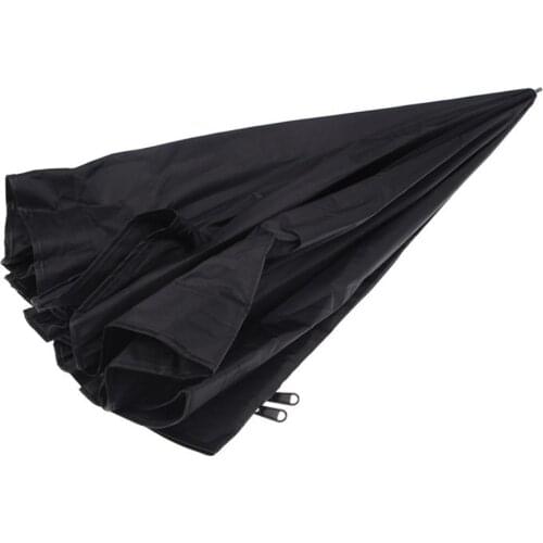 HFES 80cm / 31.5in Octagon Umbrella Softbox Reflector Diffuser with Carbon Fiber Bracket for Speedlite Flash Light Sliver Black