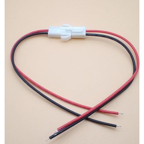 2 pairs 2 Pin/way male&female Connector 4.5mm EL-2P with 20cm cable 22AWG