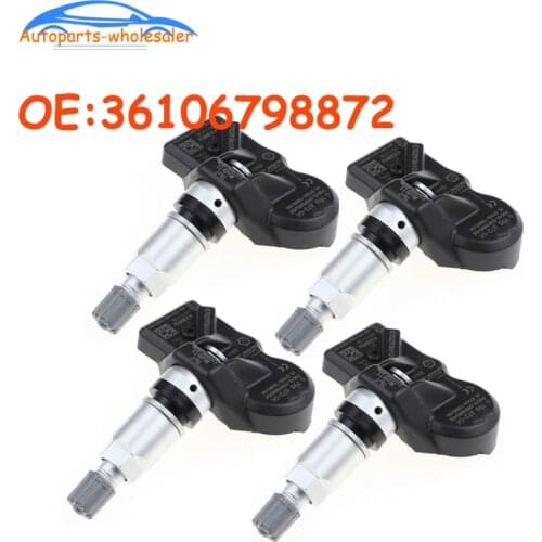 4 pcs/lot Car For BMW 5 6 7 X1 Tire Pressure Monitoring System Sensor 433MHz 36106798872 3610-6798-872 36106874830 36106890964