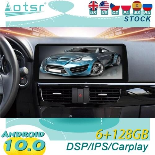 Android 10.0 For Mazda CX-5 2013-2016 Car GPS Navigation Stereo DVD Player Streaming Media Multimedia Player Head Unit