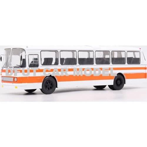 1:43 Alloy Soviet Union Bus LAZ 699R LAZ699R Toy Car Model Of Childrens Car Original Authorized Authentic Kids Toys