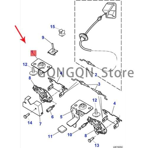 CAR Applicable to XJ 10 style mirror shell electroplating 2009 -2021 Jag ua rxf xj cover-rear view mirror housing rear view mirr