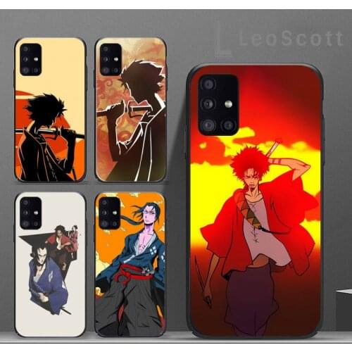 Samurai Champloo Phone Cases For Samsung A50 A51 A71 A31 A21S S8 S9 S10 S20 S21 Plus Fe Ultra 4G 5G