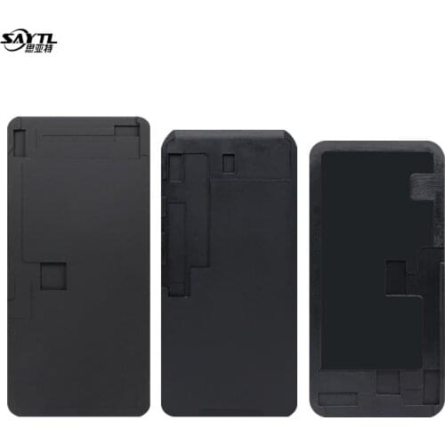 Black Rubber Pad OCA Laminating Mold Mat No Fold Flex Cable LCD Screen Refurbish Mould For iPhone 11pro max/X/XS/8 Repair Tools