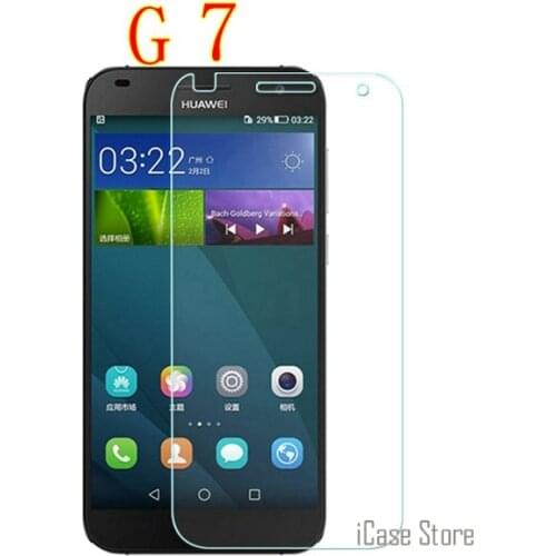 G7 pelicula de vidro Tempered Glass For Huawei Ascend G7 Screen Protector SKLO Film For Huawei G 7 L03 L01 G7-L03 G7-L01 G7-UL20