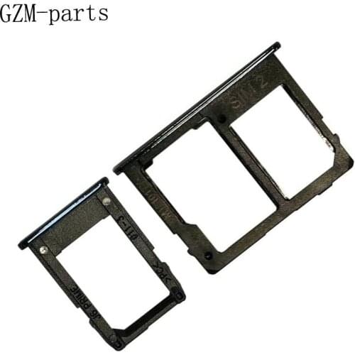 GZM-parts 1 Piece Sim Card Micro SD Reader Holder Sim Tray Adapter For Samsung Galaxy J4 Plus J6 Plus 2018 SIM SD Card Adapter