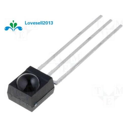 5 Pcs IR Receiver Module 38 kHz TSOP4838 DIP-3 NEW