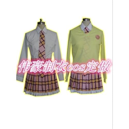Stray God Noragami Aragoto God of Poverty Kofuku Ebisu Cosplay Costume WITH WIG Casual Wear Japanese School Uniform Cosplay Suit